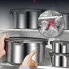 RuHan 304 Stainless Steel Round Food Container