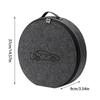 EV Charger Storage Bag Protective Electric Vehicle Charging Cord Organizer Cable Bag for Extension Cords Adapters Tools