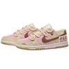 Nike Scarpe da Skateboard Dunk Tessuto Resistente all'Abrasione Basse da Donna Rosa HJ5864-700(TeamF-)