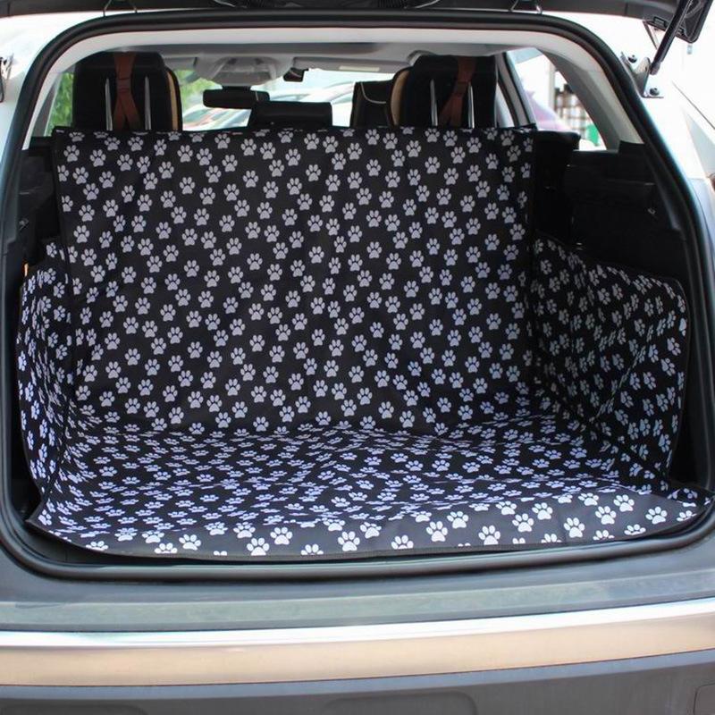 SUV-skyddsmatta Vattentät Betttålig Oxfordtyg Bilbagage Husdjursmatta Bagageorganiseringsmatta Förtjockad Bilhundmatta för Husdjur i Bagaget