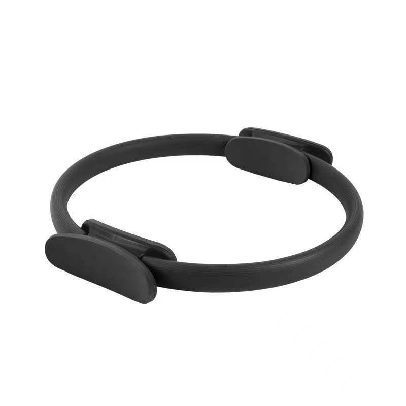 1 Stück Umweltfreundlicher Leichter Fitnessreifen Formgebender Glasfaser-Pilatesring Langlebiger Anti-Rutsch-Griff Yoga-Ring Trainingsgerät