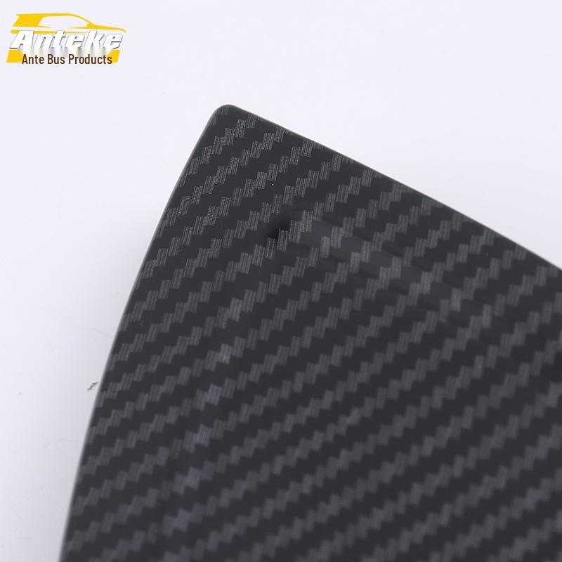 Komic Car Interior Triangle Trim Sticker for 18 Models - Electroplated Finish