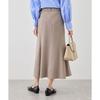 ROPE' PICNIC Women's Stretch Canapa Mermaid Skirt Elegant High Waist Midi Skirt GDC16100 Beige Sub Size M