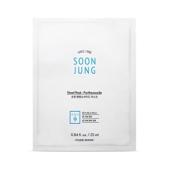 

Etude House SoonJung Sheet Mask_Panthensoside 25ml * 10 шт.