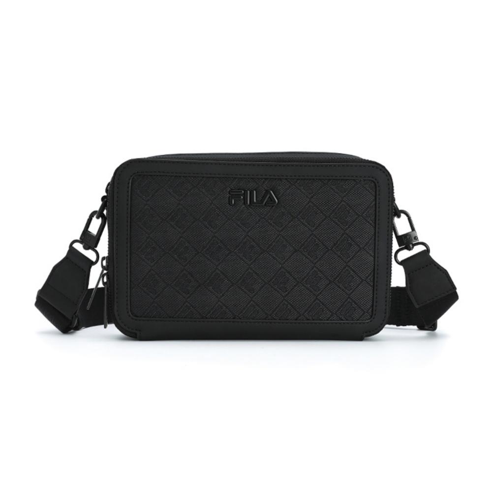 New FILA MODERN HERITAGE Fabric Shoulder Bag, Crossbody Bag Regular Men's Jet Black F13M538101FBK
