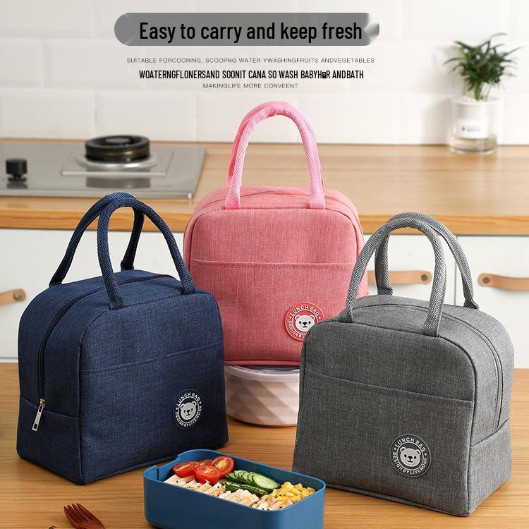 Insulated Waterproof Lunch Bag for Office Workers & Students