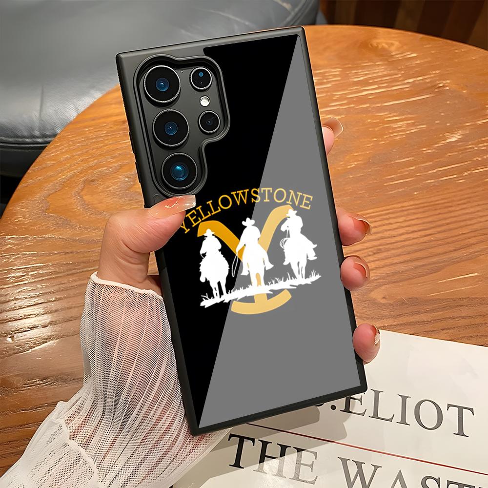 Yellowstone TV Show Phone Case For SAMSUNG S25 24 S22 S20 ULTRA S21 S30 23 Note5 S8 Plus S9 S10E Lite PC+TPU Funda
