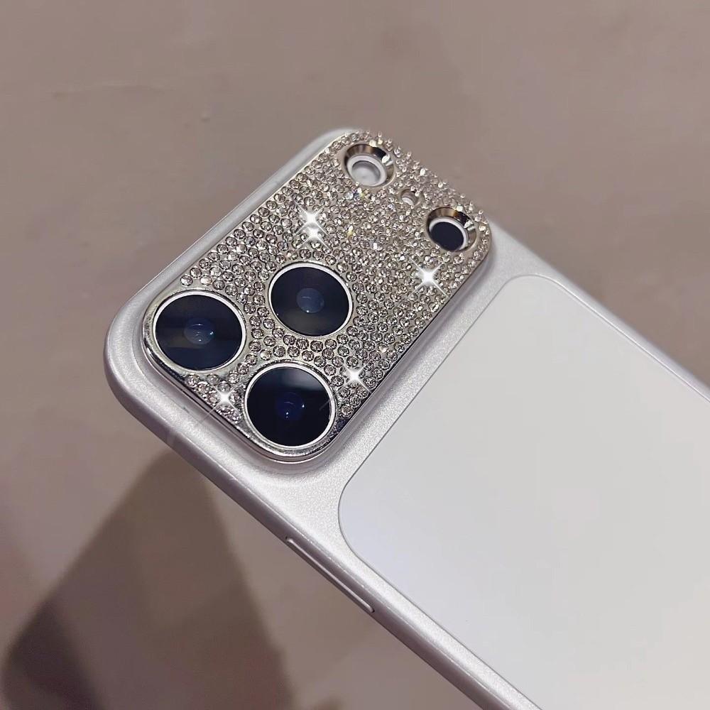 Hollow out Diamond Encrusted Lens Protector for iPhone 17Pro/17 Pro Max Phone Accessories