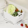 Portable Draining Basket, Large-capacity Kitchen Washing Basin, Sink, Washing Basket, Dishwashing Chopsticks, Fruit Washing Basin