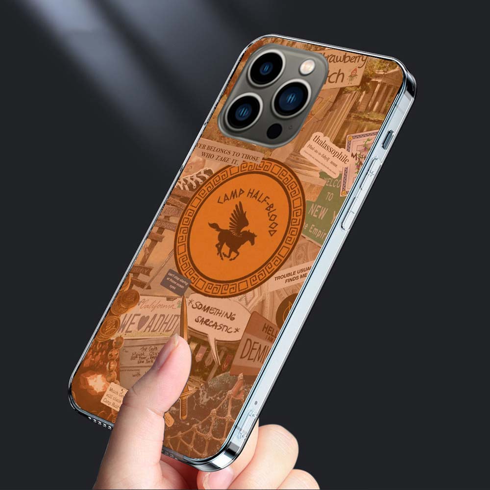 

Чехол для телефона P-Перси Джексон Лагерь Полукровок Для Iphone 16E 15 Pro 14 Plus 17Air 16 17 Pro Max 12 13 Mini X XS XR 7 8 S iPhone 12 Mini