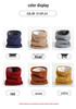 2025 Autumn-Winter Velvet Knit Neck Warmer: Windproof, Warm, Versatile Scarf in Solid Color
