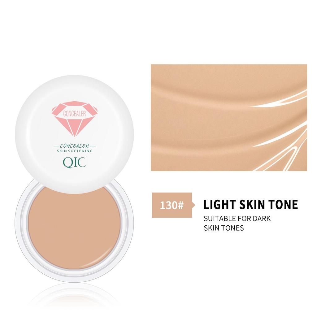 QIC Concealer Freckle Masking Foundation Dark Circles Acne Masking Spots Waterproof Face Acne Concealer Makeup