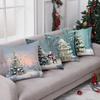 Christmas Tree-Themed Pillow Coverssuitable For Sofa Car Bedroom Decorative Cushion Cover Pillow Cover