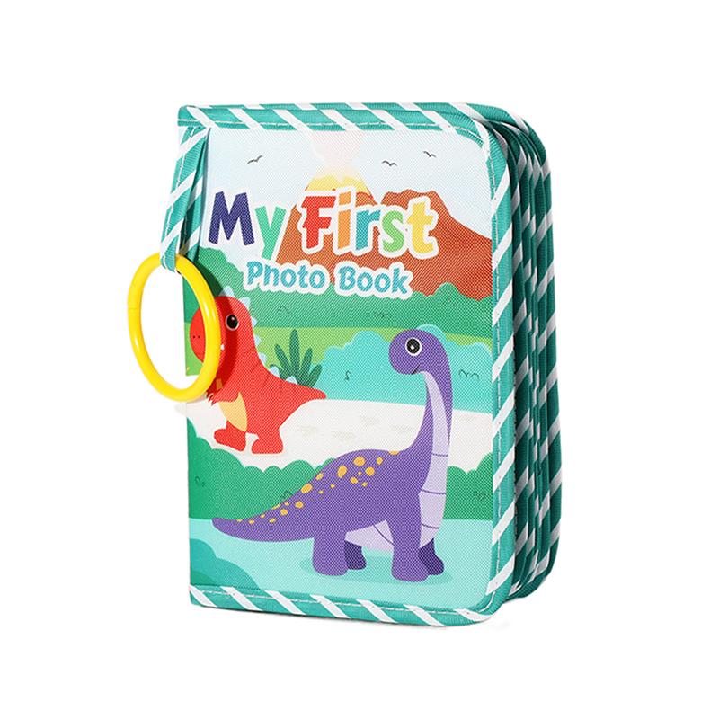 Baby Po Album, Baby Po Album Holds Pictures My First Soft Cloth Family Pos Book With Removable Hook