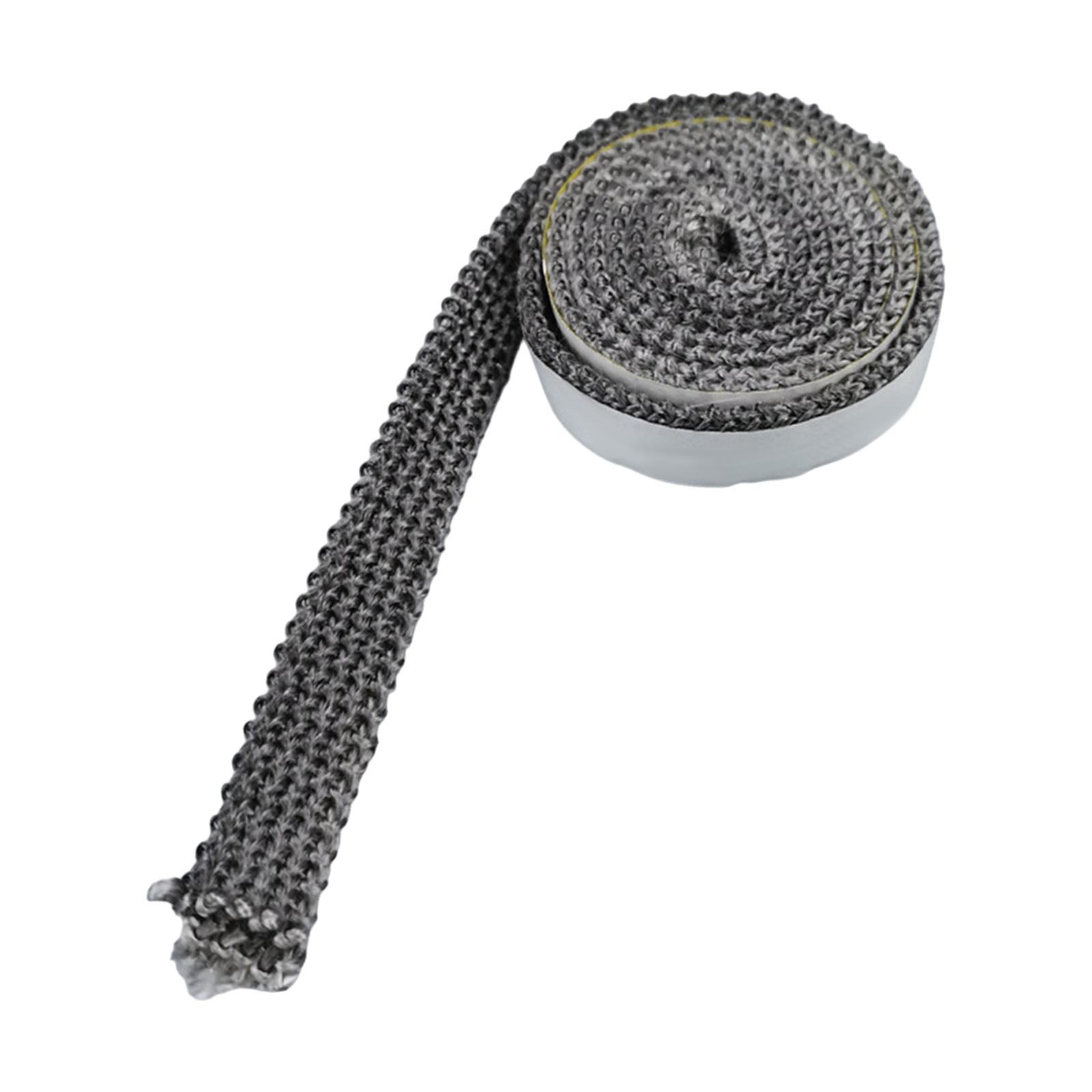 Fireplace Sealing Rope Replace Practical Multipurpose Spare Parts Wood Stoves Door Gasket for Window Glass Fireplace Door