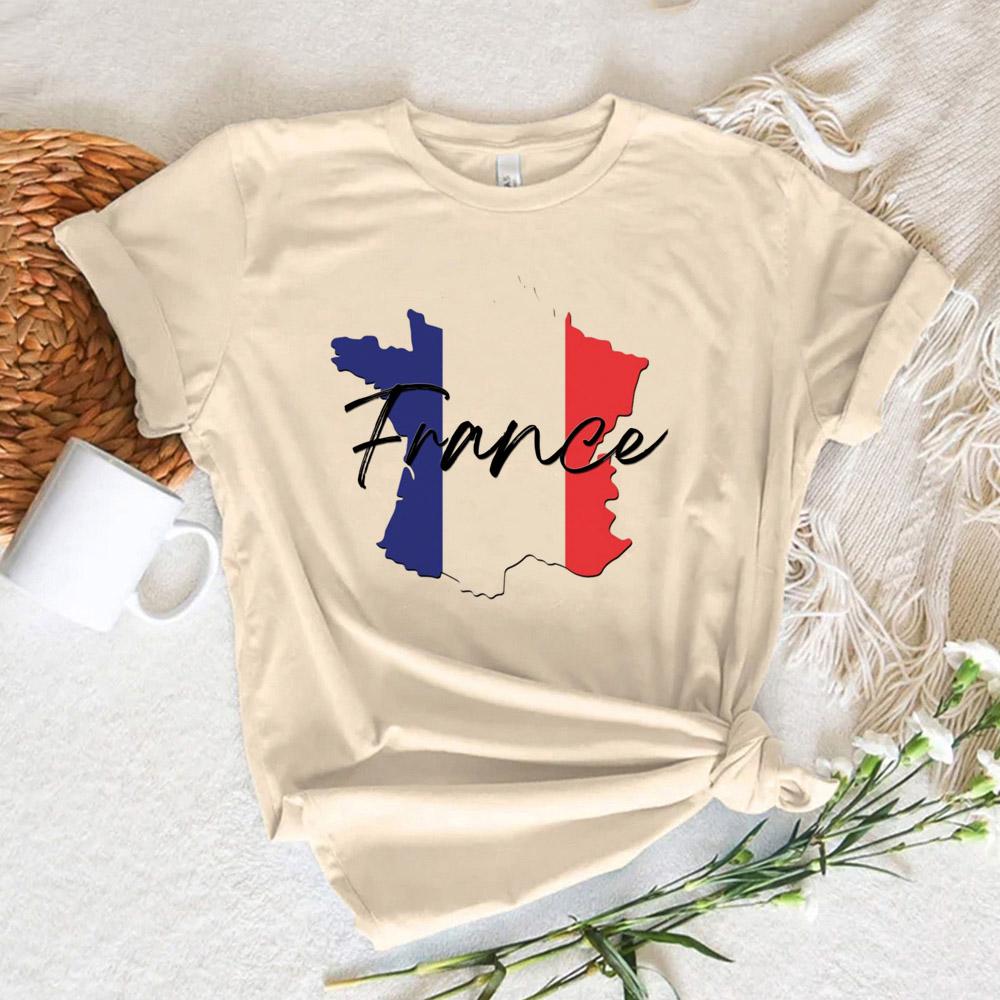 France t shirt Women Japanese anime Tee feUnisex 2000s Japanese graphic clothing S