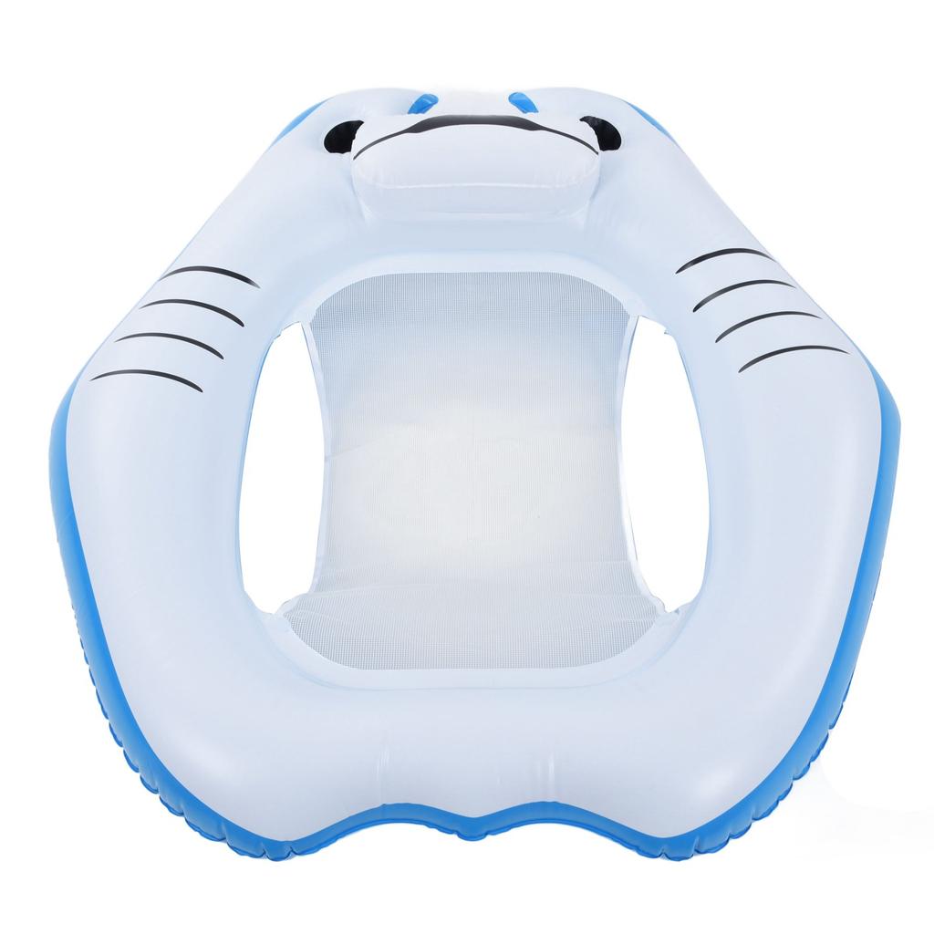 Aufblasbare Poolliege PVC Tragbar Niedlich Erwachsene Poolstuhl Lounge Geburtstagsgeschenk Für Wasserpark