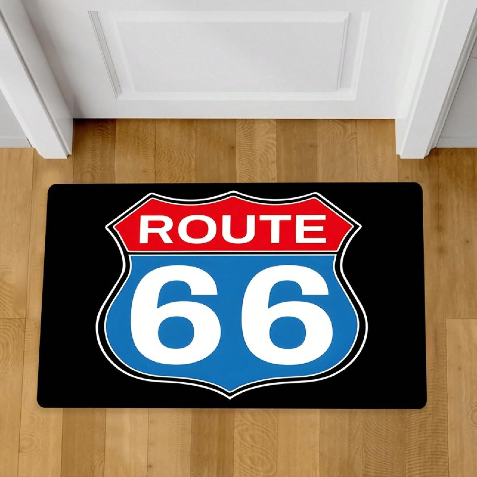 

VIKAMA A High-Quality Flannel Rug Featuring A Design Suitable For Doorways Welcome Mat Easy To Clean Carpet For Living Room 40X60CM (1.3X2FT
