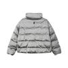 Nike Sportswear Therma-Fit City Series Solid Logo Print Zip-Up Warm Cotton Jacket Women Jackets Silver DQ6889-014