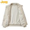 Jeep Men's American Retro Stand Collar Casual Jacket