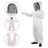 Professional Beekeeping Protective Suit Gloves Beekeeper Protect Equipment Jumpsuit(L)
