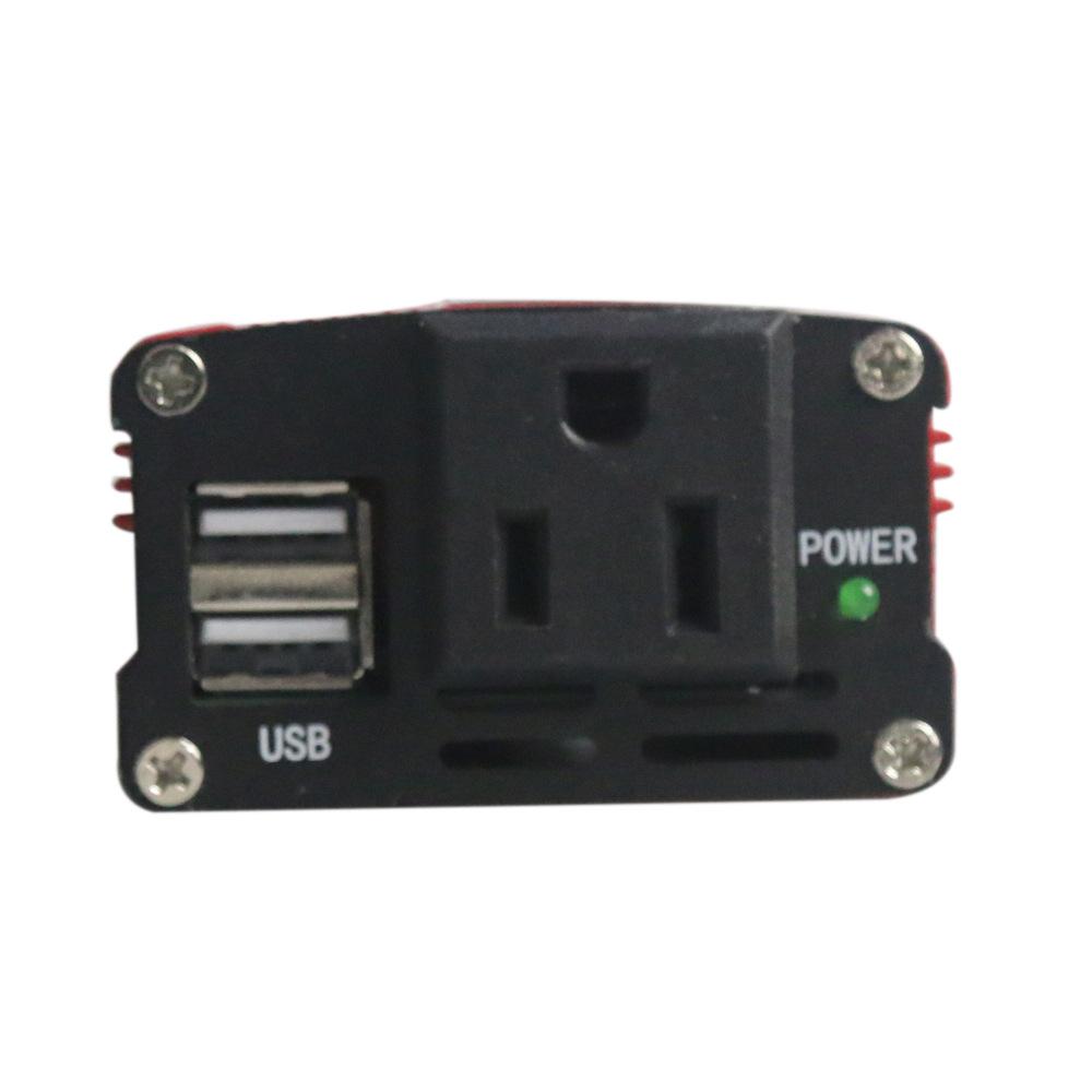 200W Menič Menič do Auta Mobilná USB Nabíjačka do Auta 12V Prevodník Napájania do Auta