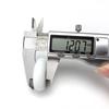 35mm Aluminium-Riemenscheiben- und Schienenset für Rudergerät, Heimtrainer und Transporträder