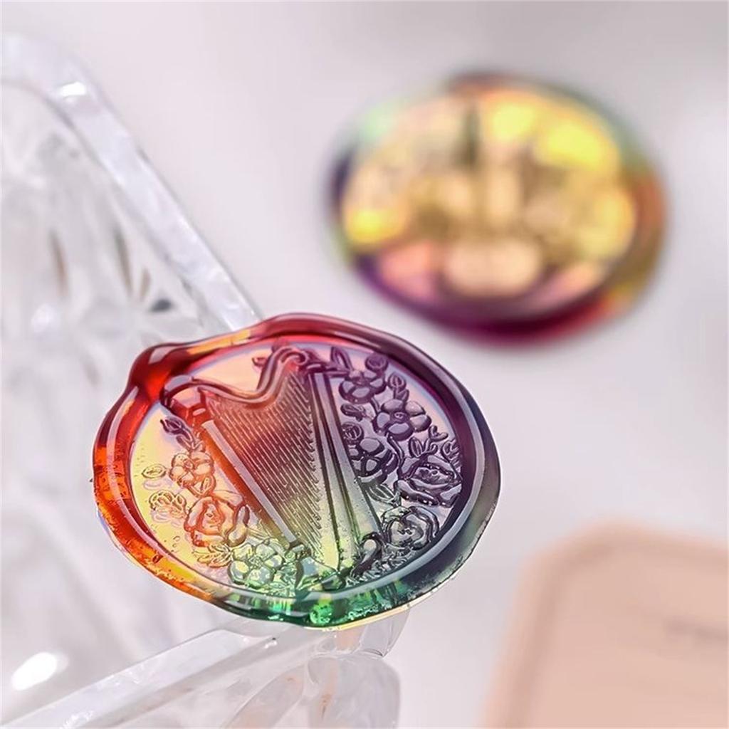 Sealing Wax Stamp Head for Seal Envelope Invitation DIY Scrapbooking Music Themed Wax Seal Stamp Head Replacement