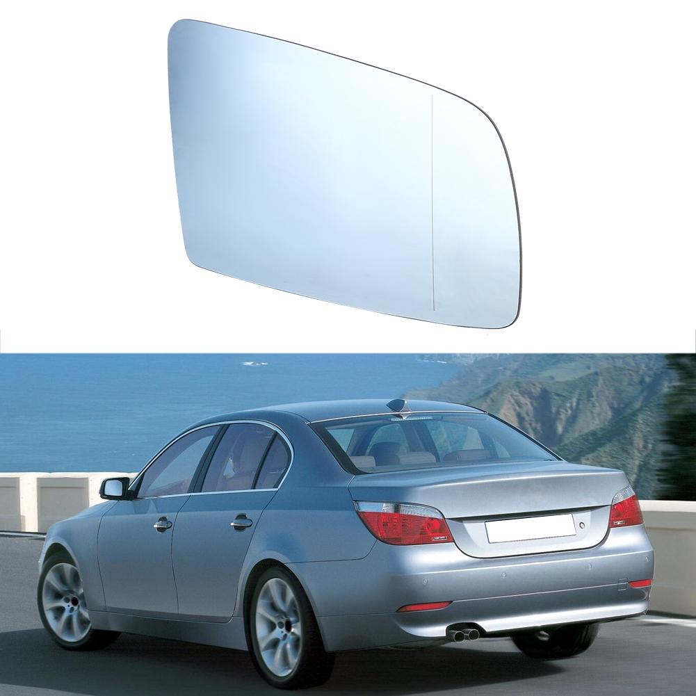 Right Driver Side Heated Wing Mirror Glass Fit for 5 Series E60 E61   6 Series E63 E64