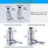 Dier Copper Foot Pedal Faucet Valve