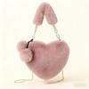 Heart Zippered Shoulder Bag Crossbody Bag