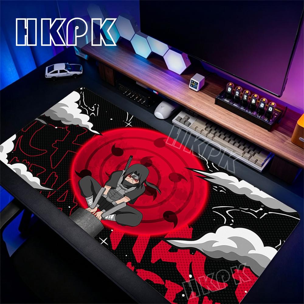 Naruto Mouse Pad Anime Gaming Accessories Varmilo Keyboard Desk Mat XXL Gabinete Gamer Carpet Mousepad Natural Rubber Mouse Mats