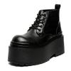 Fashion Men's 2025 Autumn British Style Vintage Work Boots Waterproof Platform Ankle Boots Chunky Sole Fashion Casual Outdoor Shoes