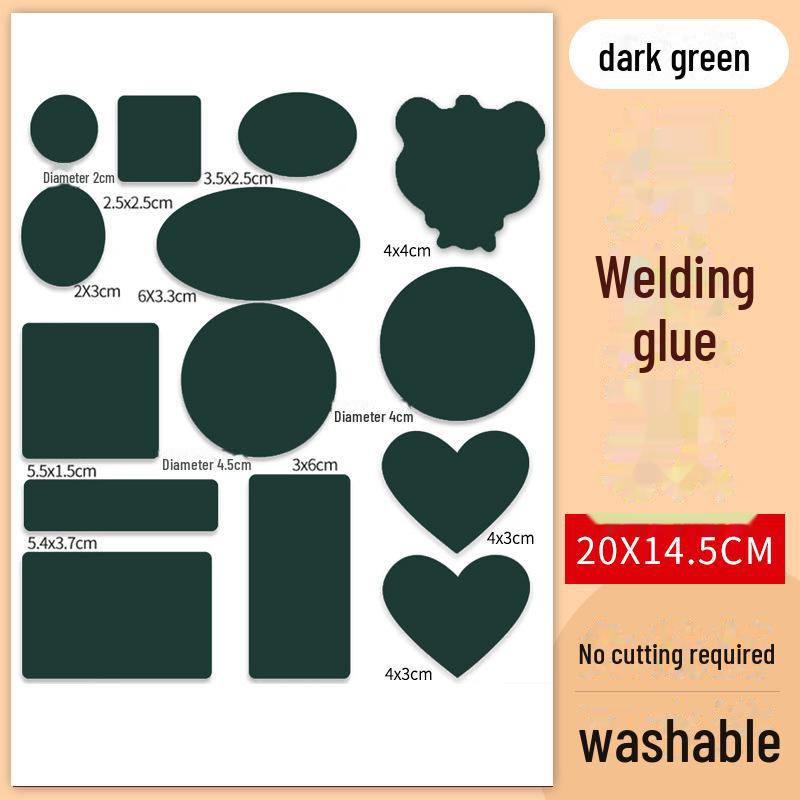 Autocolante cu patch-uri colorate cu desene animate: Reparații autoadezive, fără cusături, fără cusături pentru jachete și haine