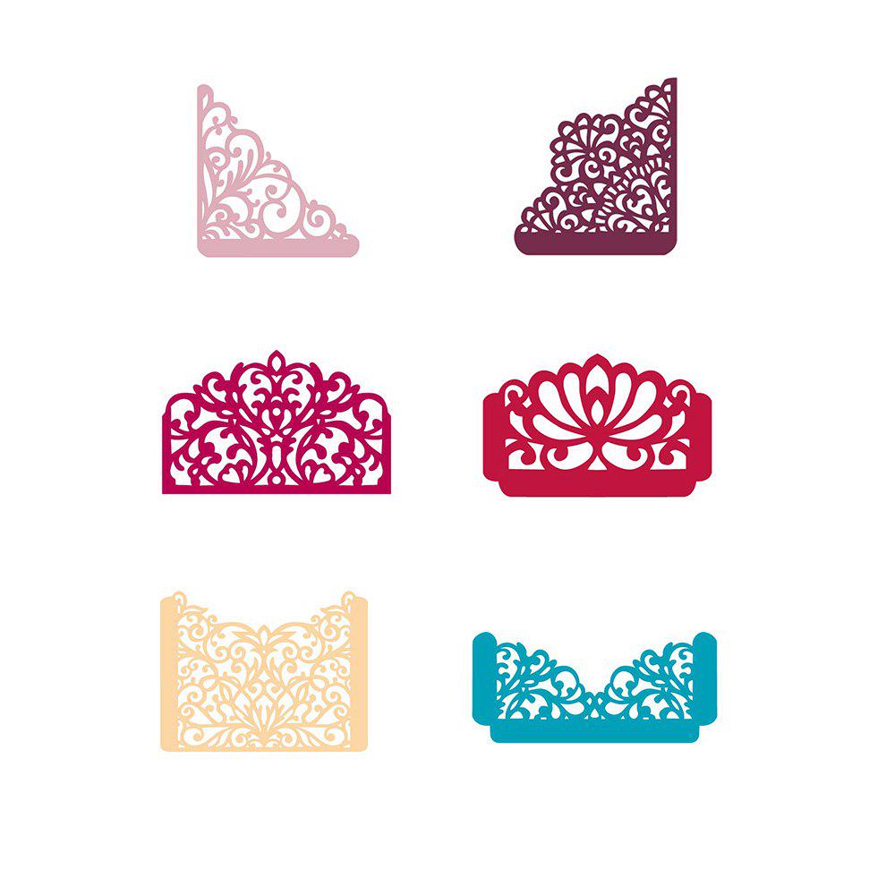 Buy Flower Edge Border Metal Cutting Dies Craft Dies Scrapbooking for