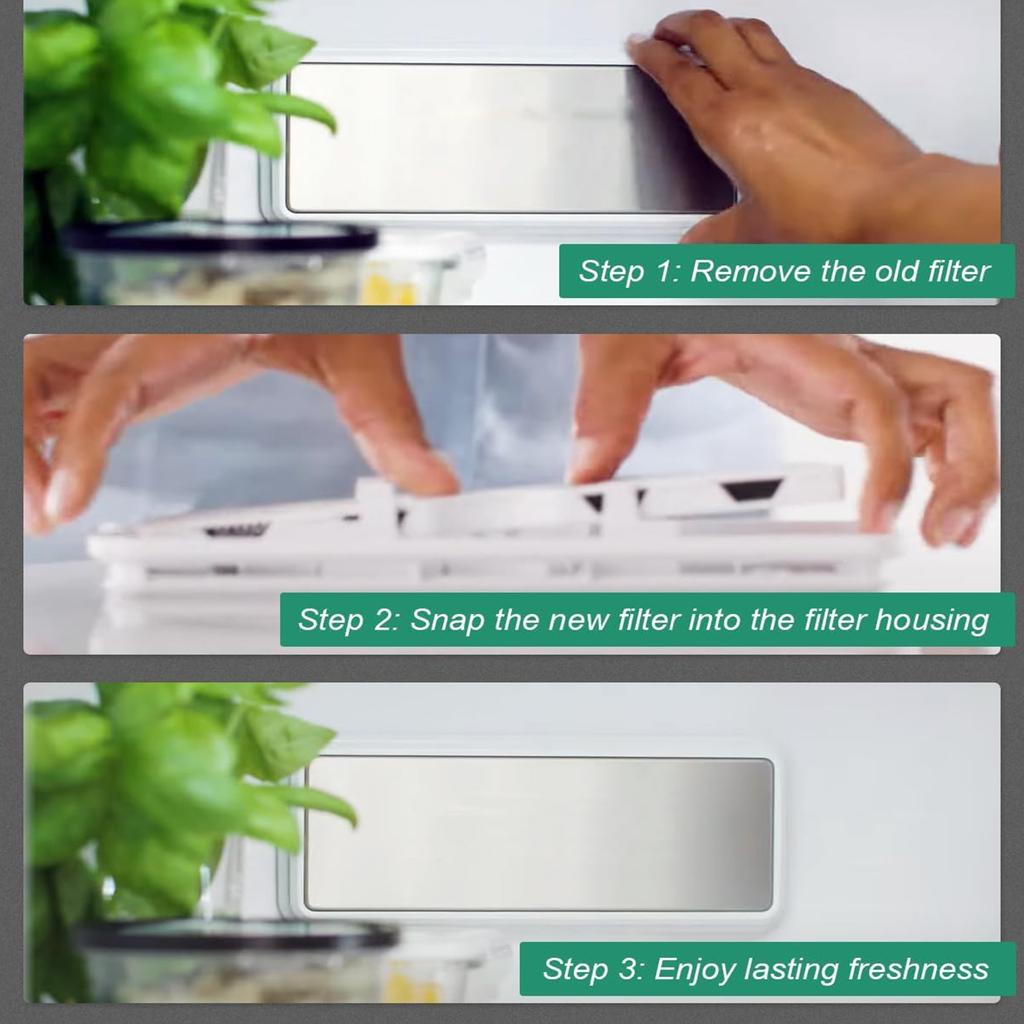 Refrigerator Filter Replacement Filter Air Filter Fridge Filter Refrigerator Part Plastic Texture for GRFS2853AD2 Model