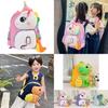 Cute Cartoon Toddler Backpack For Boys And Girls Ages 2-5 Dinosaur Theme