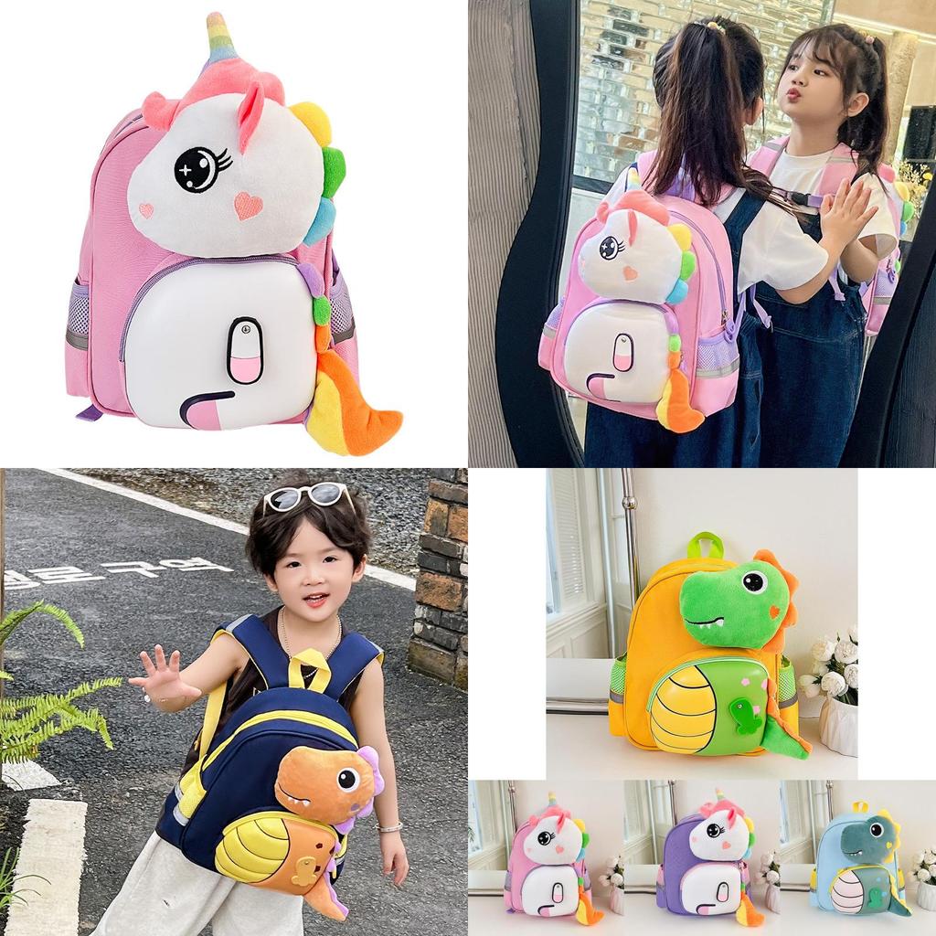 Cute Cartoon Toddler Backpack For Boys And Girls Ages 2-5 Dinosaur Theme