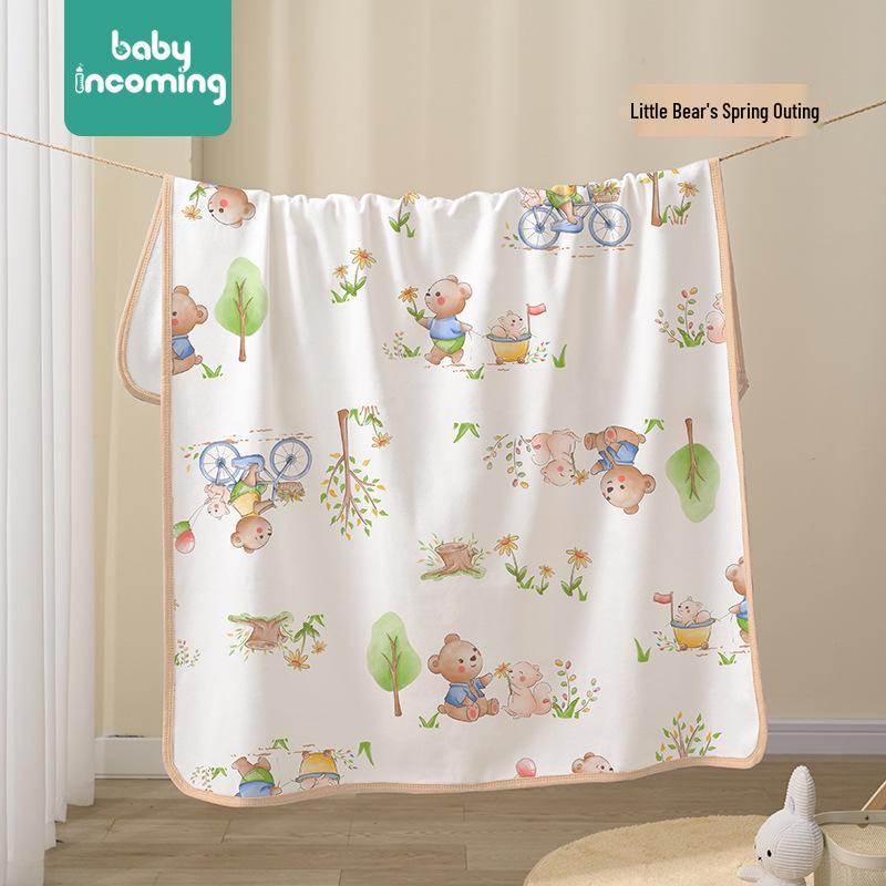Waterproof Cartoon Baby and Menstrual Urine Pad - Washable & Reusable