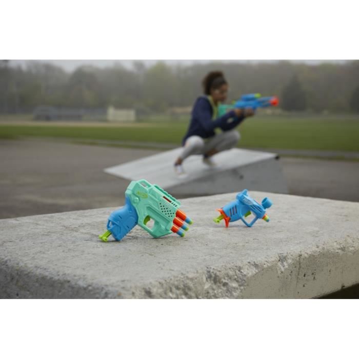 Pack tactique nerf elite 2.0 - nerf - operator db-2, trio td-3, ace sd-1 - 20 fléchettes incluses
