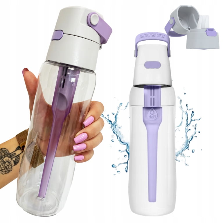 Dafi Solid 07l Tritan lavender filter bottle