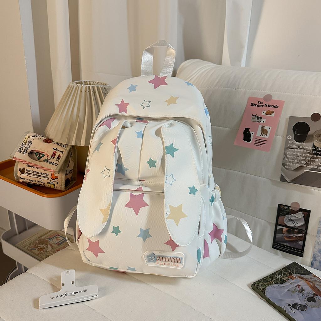 Schoolbag new schoolbag female junior high school student college student high value cute casual versatile backpack travel leisure small backpack
