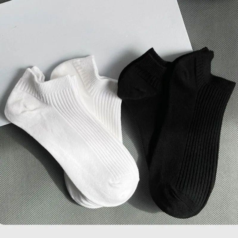 Women's and Men's Odor-Resistant Summer Socks: Breathable, Sweat-Absorbent, Japanese Style Low-Cut Ankle Socks.