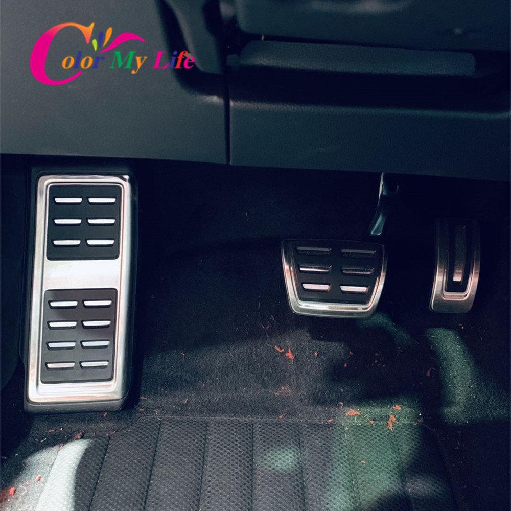 Car Stainless Steel Car Pedal Pedals Cover for Volkswagen VW Passat B8 B9 Limited Edition Variant VIII 2015 -