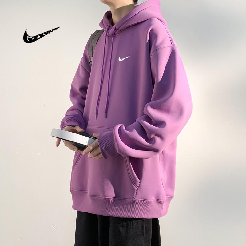 Herr Casual Lös Tung Huvtröja - Trendig, Mångsidig Sportkläder för Vår och Höst