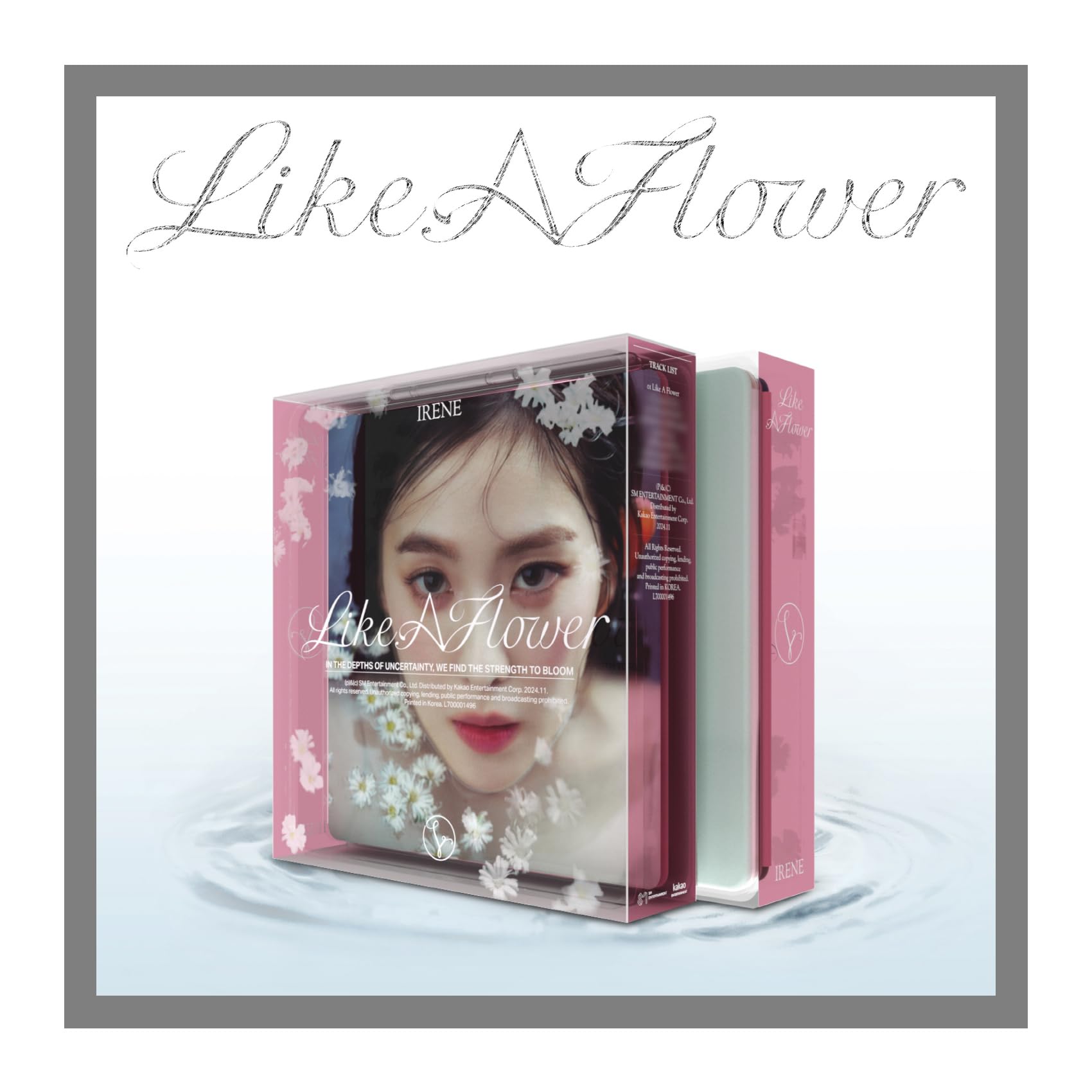 

Red Velvet Irene Like A Flower 1st Mini Album with Tracking Sealed (Case Version)