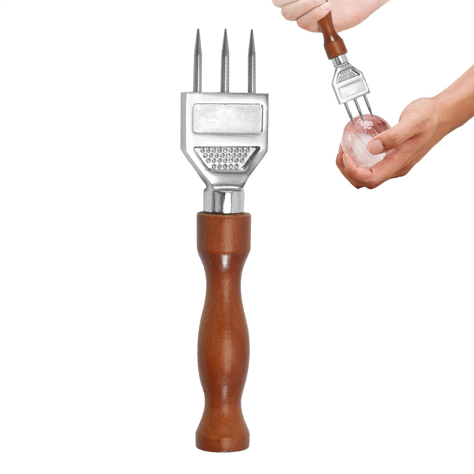 

Pronged Ice Crusher Wine Ice Breaker Tool Ice Carving Tools Convenient Wine Ice Breaker Tool Sturdy Bar & Cocktail Tools CN