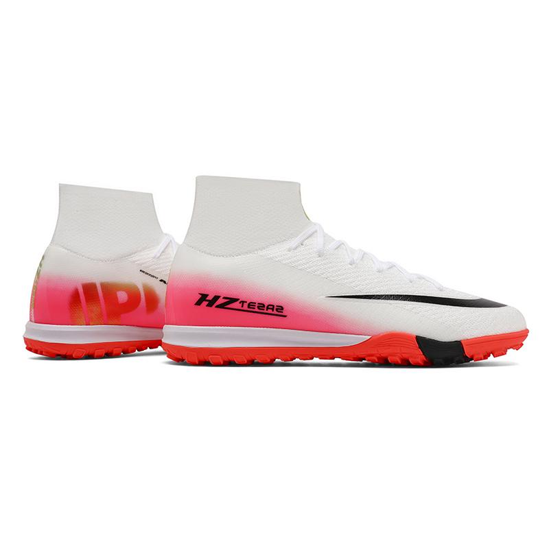 Soccer Cleats for Mens Womens Football Shoes Turf Soccer Shoes Indoor/Outdoor High-top Football Cleats TF