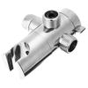 3 Way Shower Head Diverter Valve Tee Connector Shower Adapter Adjustable Arm for Toilet Closestool Bathroom Shower