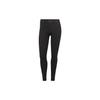 Tf Winter Q4 Printed Logo Belt Solid Fitness Pants Women Bottoms Black HS8757